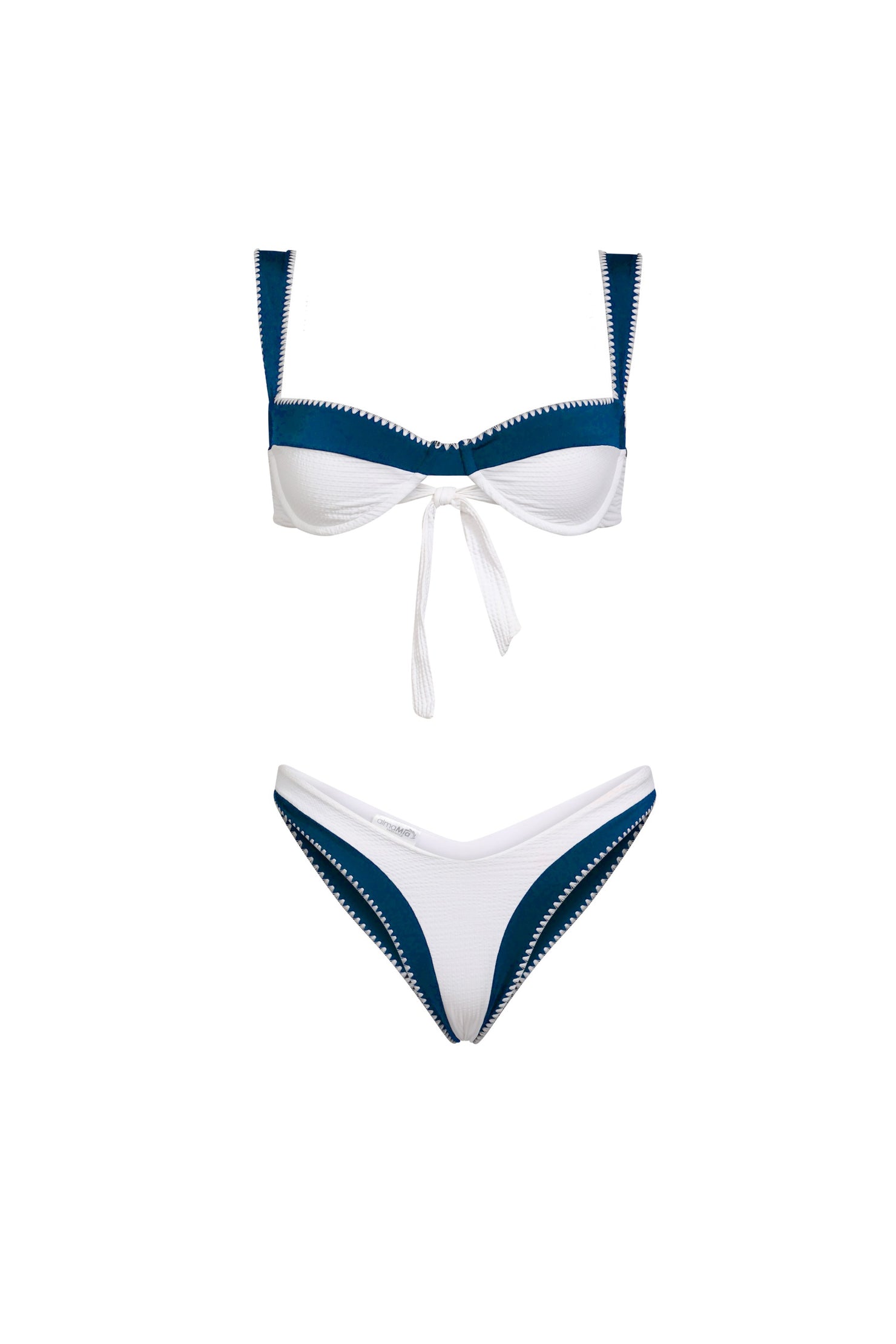 WOVEN CLOUD BRA