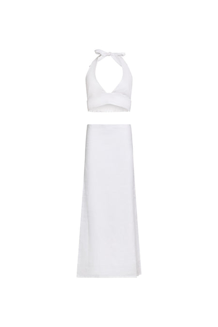 WOVEN CLOUD SKIRT