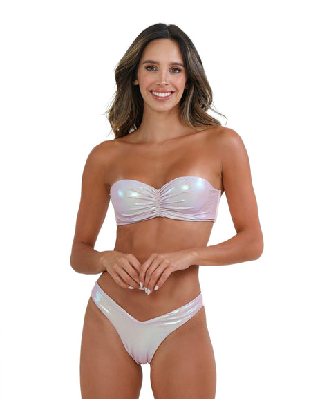 IRIDESCENT STRAPLESS