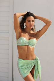SEAFOAM MINI COVER UP AlmaMía Store