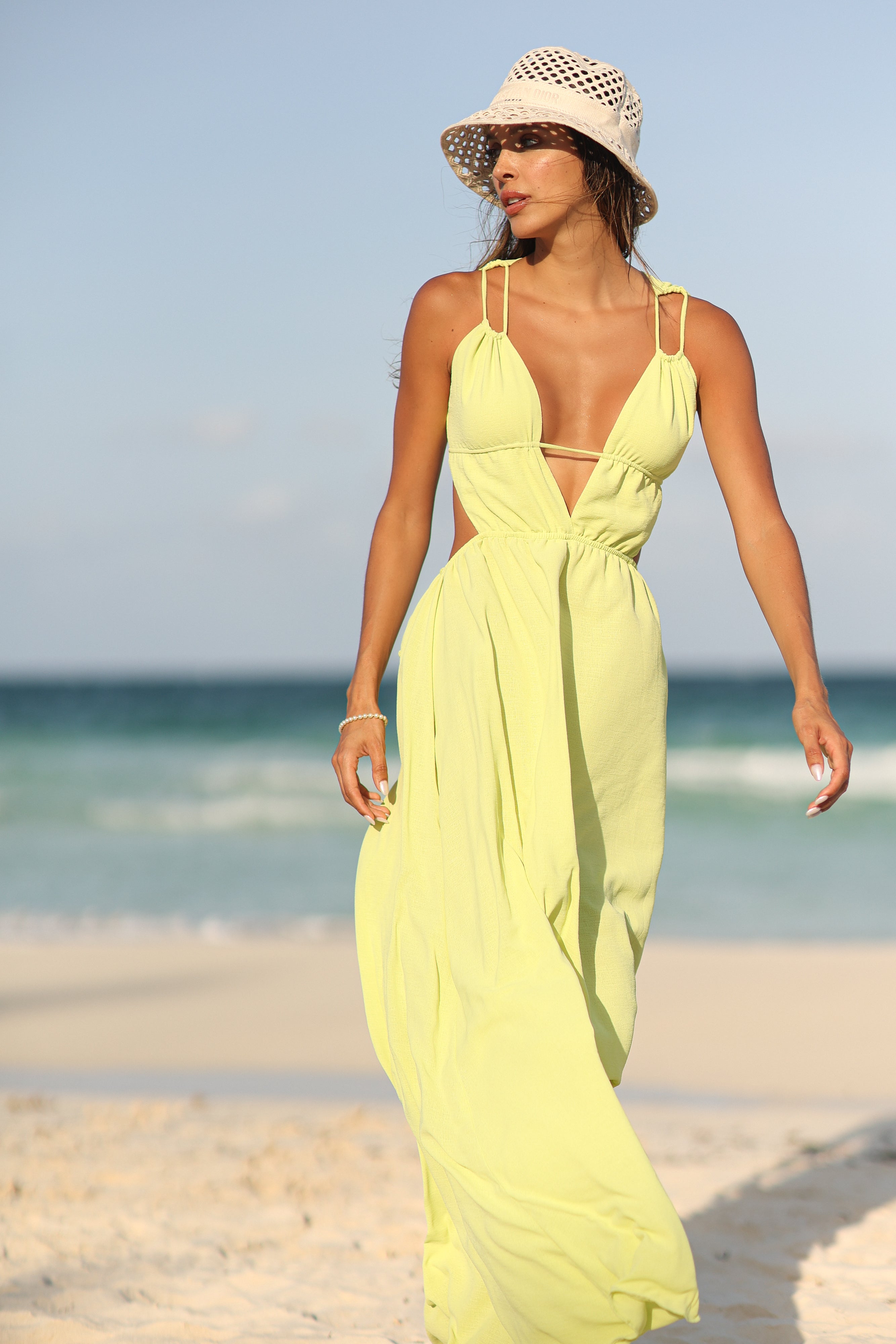 SEAFOAM DRESS almaMia USA