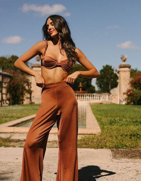 BRONZED PANTS AlmaMía Store