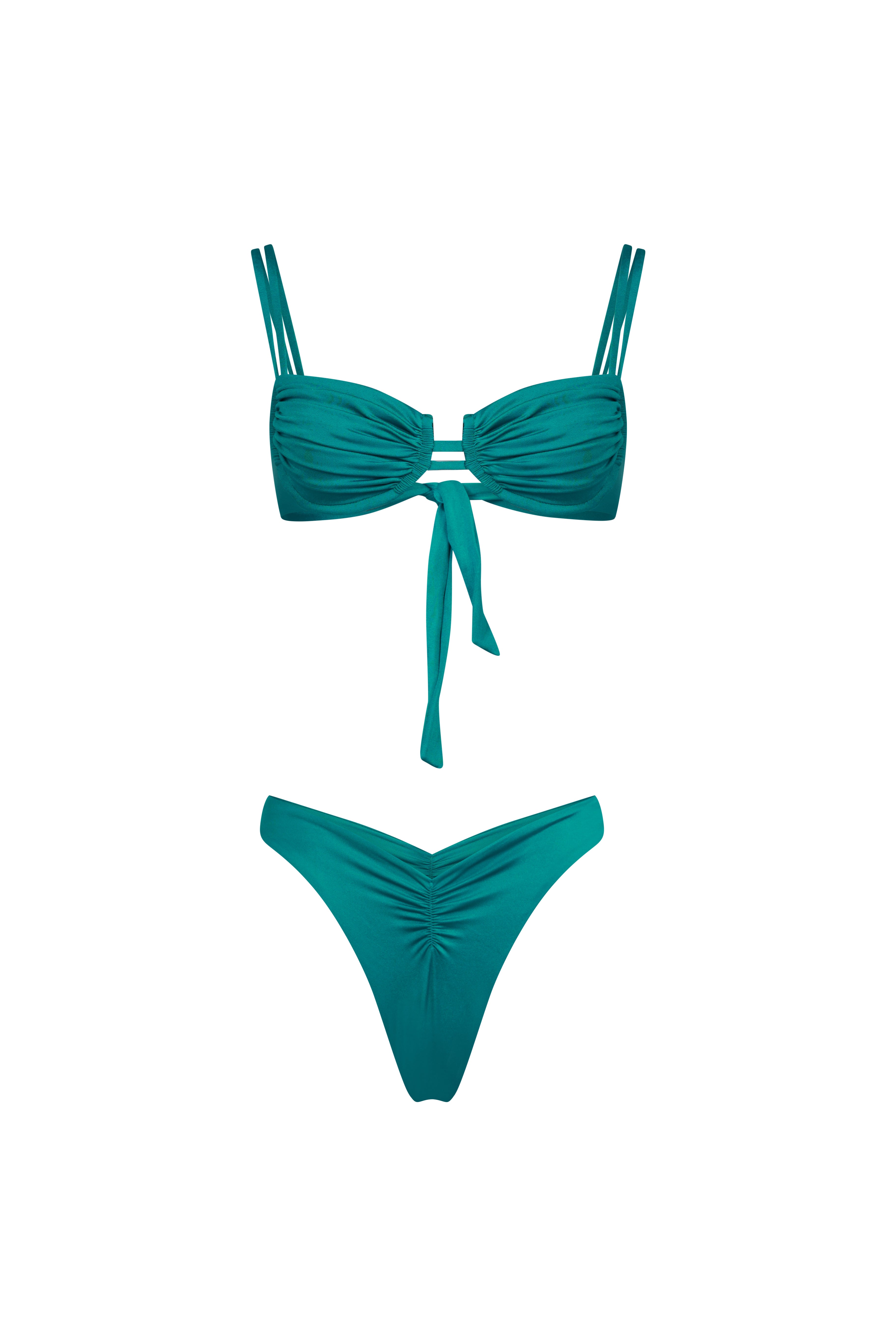 CRYSTALLINE DEPTHS BRA - almaMia swimwear