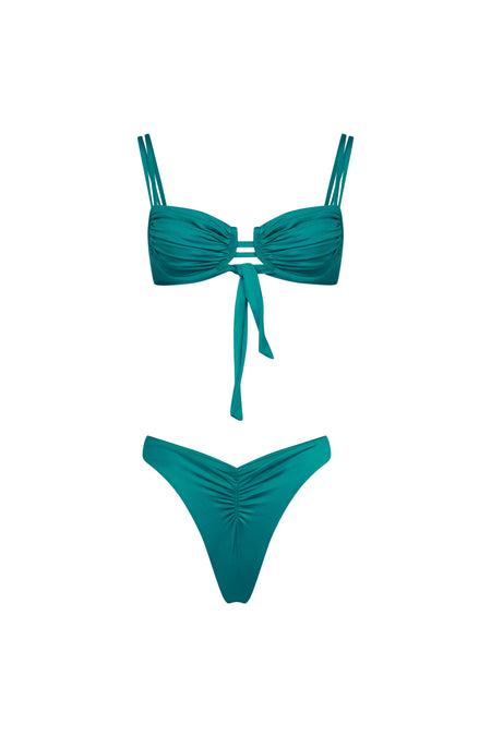 CRYSTALLINE DEPTHS BRA - almaMia swimwear