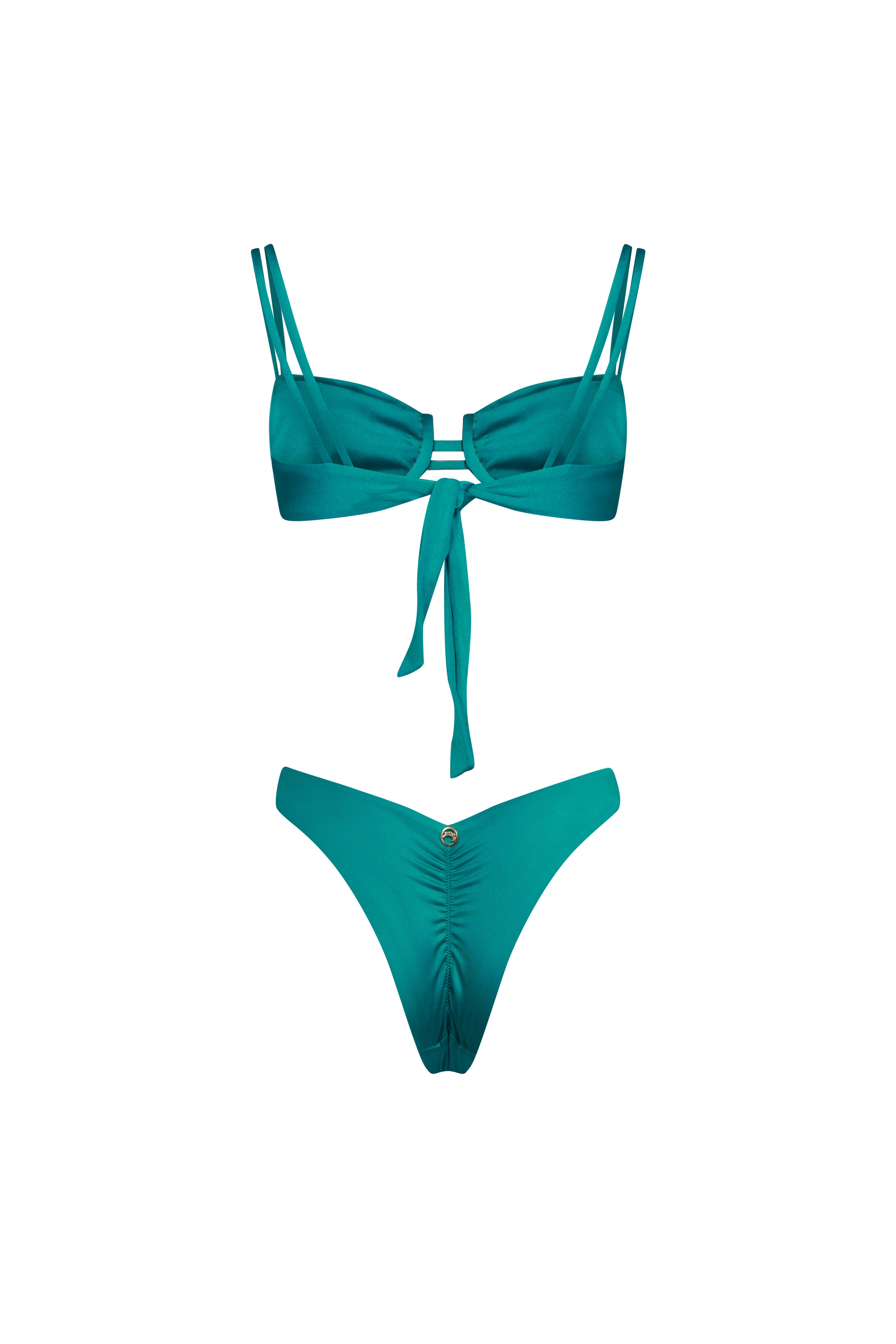 CRYSTALLINE DEPTHS BRA - almaMia swimwear
