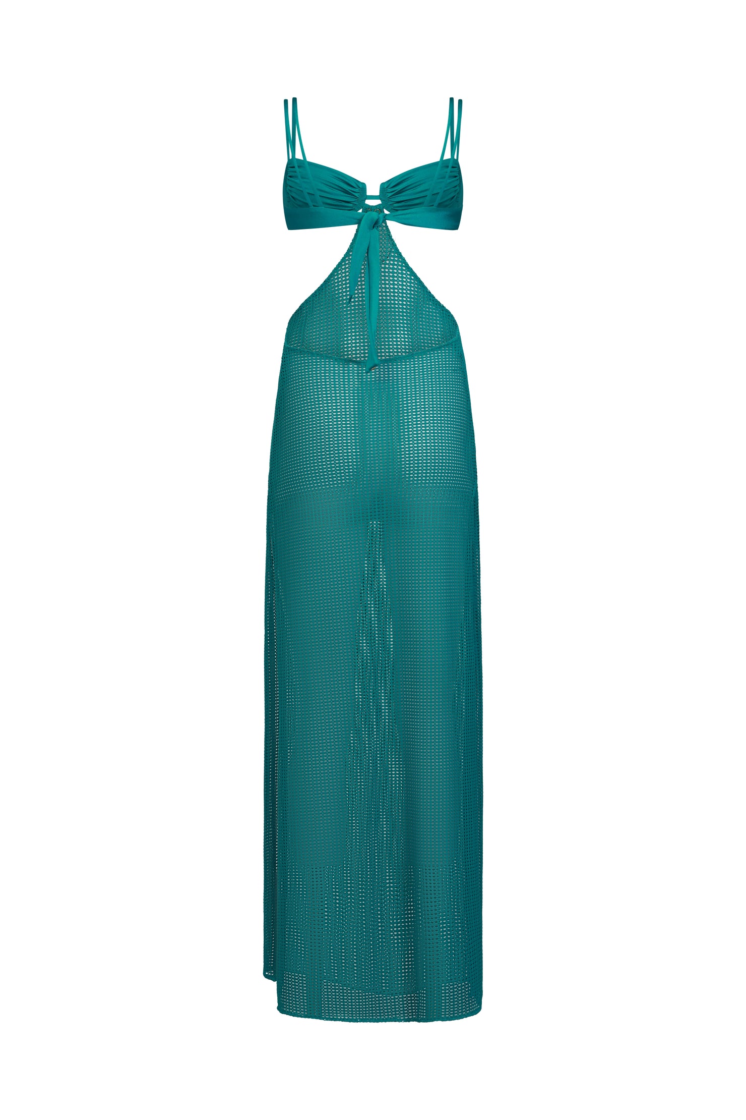 CRYSTALLINE DEPTHS LONG SKIRT - almaMia swimwear