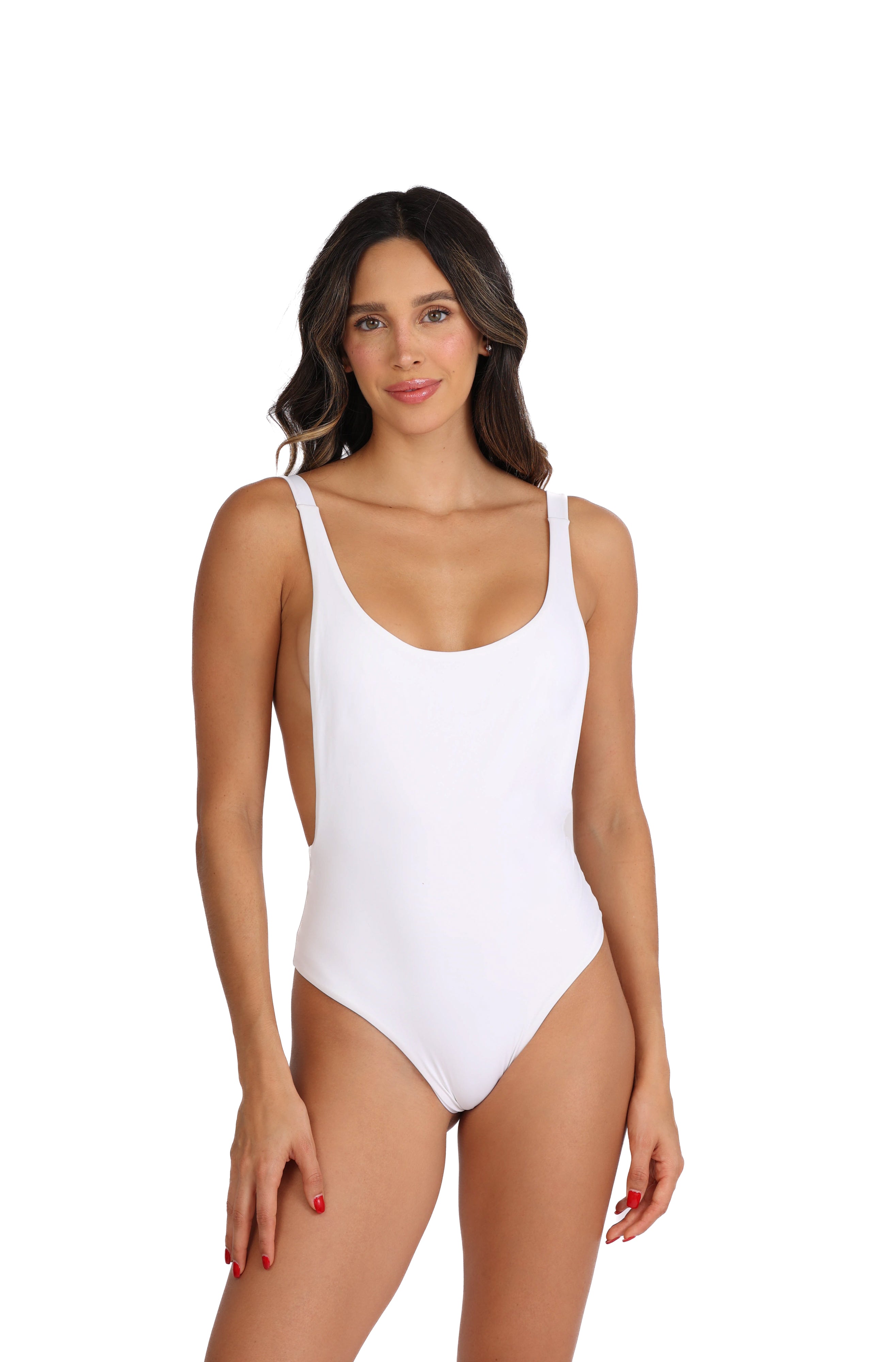 SUSPENDER WHITE ONE PIECE AlmaMía Store