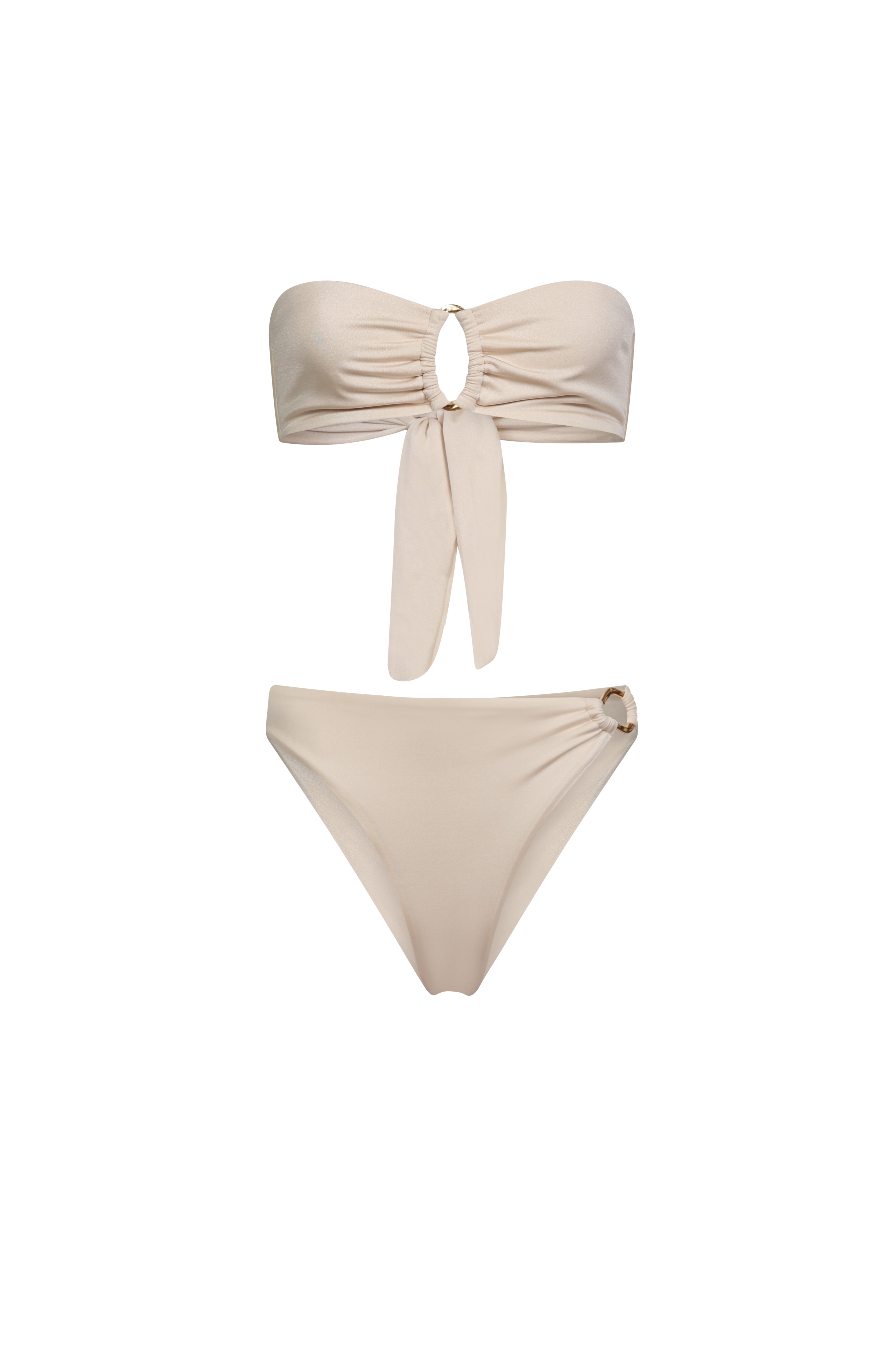 SUBLIMITY SAND STRAPLESS - almaMia swimwear
