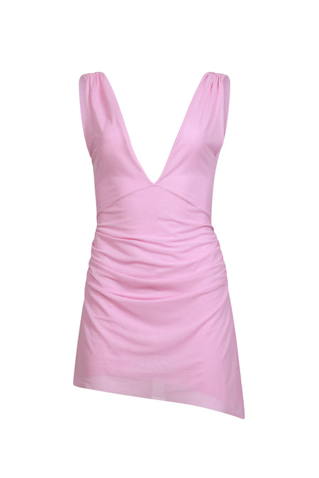 ROSE AURA SHORT DRESS - almaMia swimwear