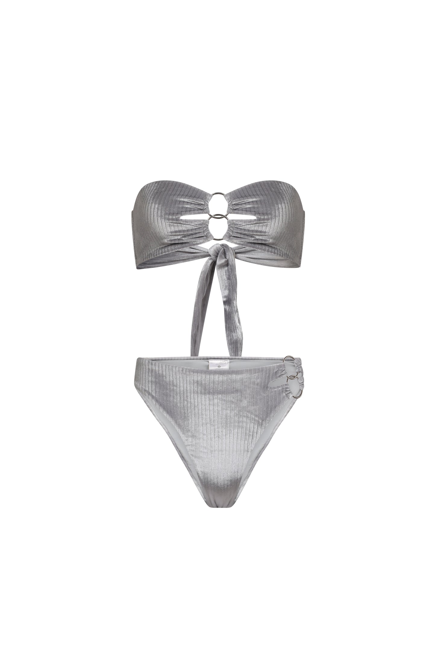 SILVER GLOW STRAPLESS