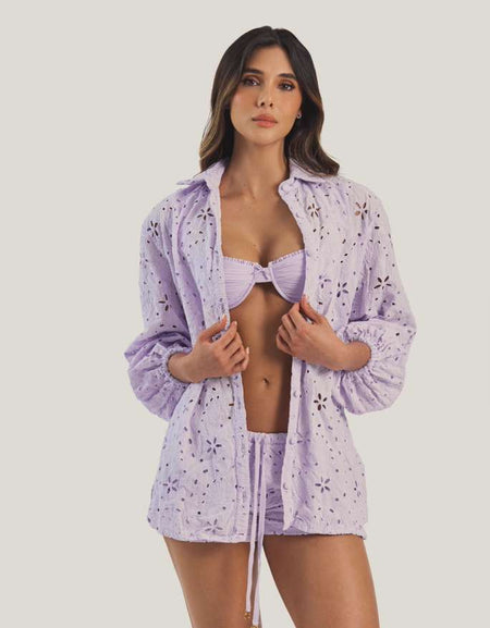 LAVANDER CALM SELENE SHIRT