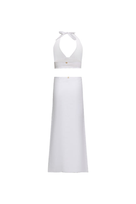 WOVEN CLOUD SKIRT