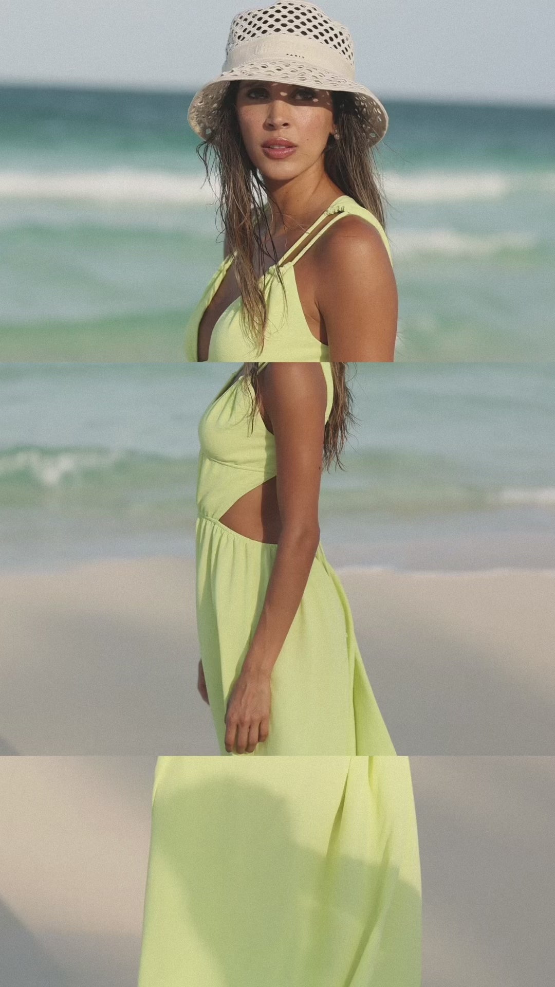 SEAFOAM DRESS