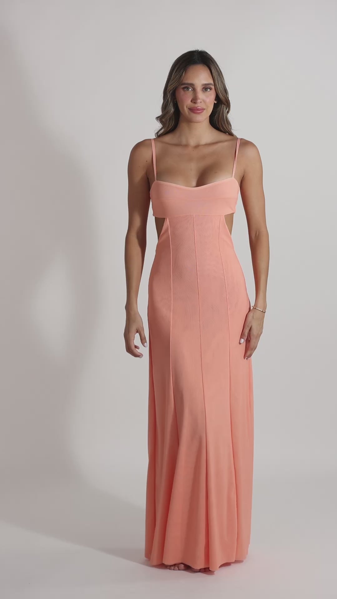 VESTIDO DE MALLA EFECTO PIEL DE BEBÉ